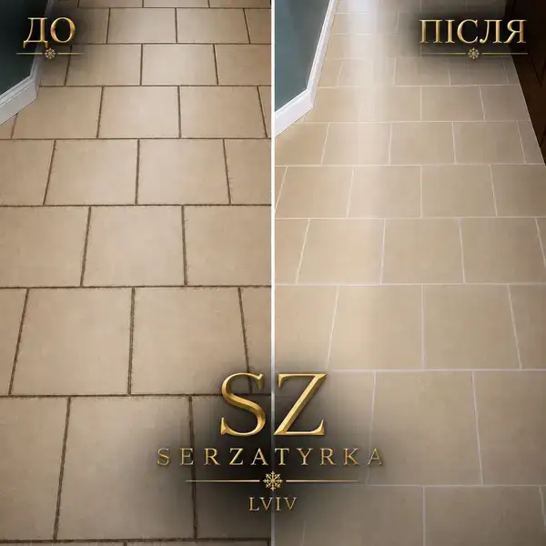 Реставрація швів плитки Львів  SERZATYRKA